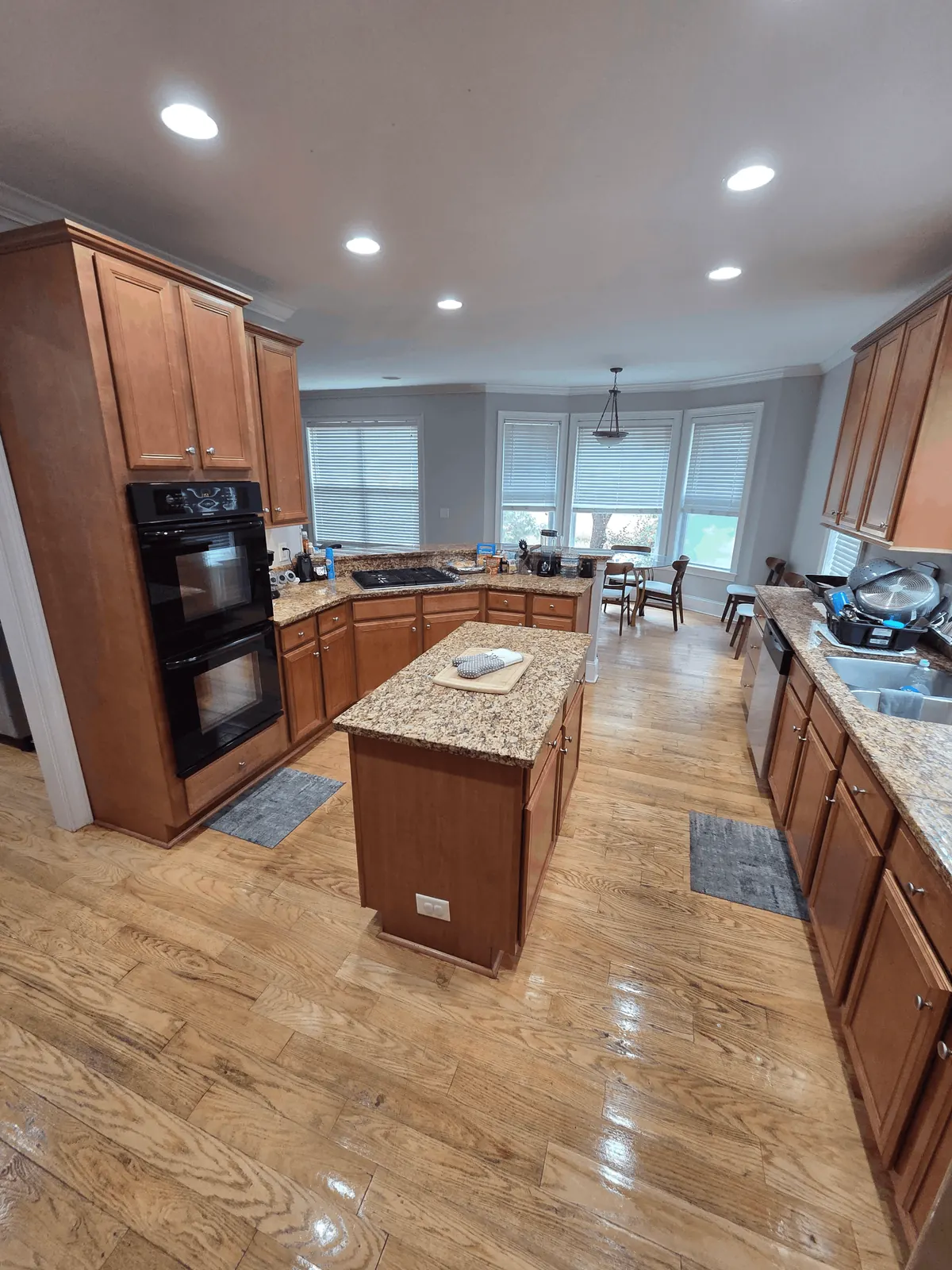 Freshly cleaned kitchen in a Madison home